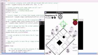 Raspberry Pi Tutorial 6  Your first game with PyGame [upl. by Randolf]