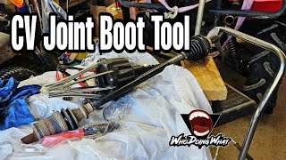 CV Joint Boot Tool Expander Rod Spreader Installation Removal Tool for offroas use [upl. by Adav]