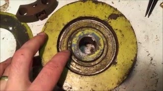 Centrifugal clutch bearing replacement [upl. by Wilkison211]