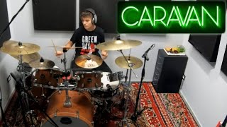 CARAVAN whiplash Yuri Abeille drum cover [upl. by Scholem]