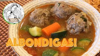 Albondigas con Calabacitas  Meatballs with Zucchini [upl. by Ardnuhsal]