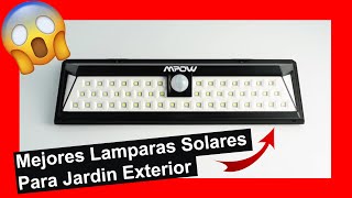 Top 7 💡 LAMPARAS SOLARES para EXTERIOR amazon 2023🥇 [upl. by Arlena]