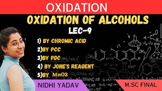 Oxidation of Alcohol Oxidation by Chromic Acid PCCPDCJonesMnO2Ag2CO3CAN reagents [upl. by Aciretnahs445]