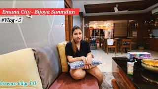 Emami City  Bijoya Sammelan  ⭐️ Live Music ⭐️  Vlog Day  5 Essencedge10 [upl. by Ley868]