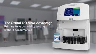 Advanced Instruments  OsmoPRO MAX  Automated Osmometer [upl. by Okihsoy268]