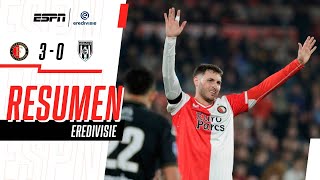 RESUMEN Y GOLES  Feyenoord 30 Heracles  EREDIVISIE Gol 21 de Santiago Giménez [upl. by Hadden]