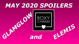 BOXYCHARM MAY 2020 SPOILER [upl. by Sonahpets]