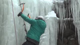 Reporters first ice climbing experience [upl. by Janka]