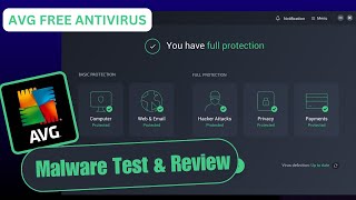 AVG Free Antivirus Full review with Malware Test [upl. by Glad]