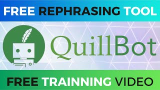 How to Rephrase a content  Paraphrasing tool quillbot premium for free [upl. by Dloraj]