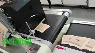 Paper cup fan blank sheet digital printing machine [upl. by Oilejor]