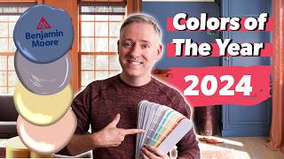 2024 COLOR TRENDS  Benjamin Moore Color of the Year REVEALED [upl. by Hymen]