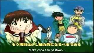 Ghost at School Grow up Lagu Pembuka  Lyric [upl. by Aeli433]