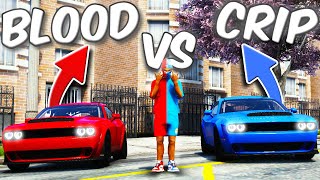 The START of BLOODS vs CRIPS  NEW LEAF 🍁 GTA 5 RP [upl. by Sheepshanks]