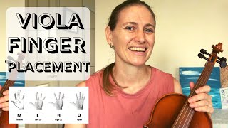 Viola Finger Placement [upl. by Eardna]