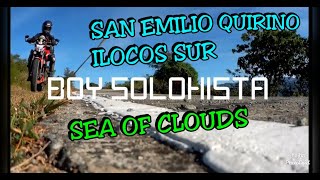 Joy ride to Skyline San Emilio Quirino Ilocos Sur SEA OF CLOUDS [upl. by Eustacia]