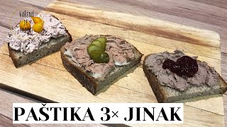 7 Paštika 3× jinak  vepřové rillettes játrová a kachní s portským vínem [upl. by Sillaw]