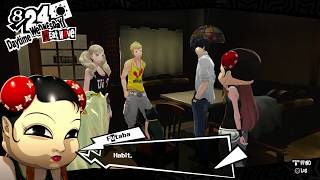 Persona 5  Ann and Ryuji helps Futaba to Open up HQ [upl. by Hsac]