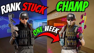 My ULTIMATE Rainbow Six Siege Guide For Rank Stuck Players [upl. by Nrublim]