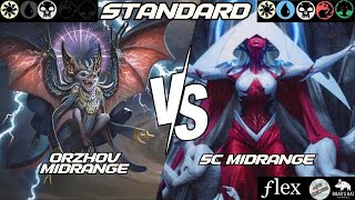 Orzhov Midrange VS 5C Midrange MTG Standard [upl. by Nagn]