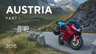 Austria Part 1 — Aprilia RST 1000 Futura [upl. by Bocyaj]