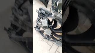 Nissan note e power AC fan Motor replacement [upl. by Rasure513]