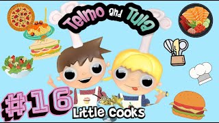 Telmo amp Tula Little Cooks Yummy Muffins [upl. by Heron]