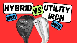 Srixon ZX MK2 Hybrid vs Srixon ZX MK2 Utility [upl. by Oramlub]