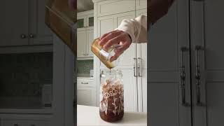 iced coffee coffee icedcoffee oatmilk asmrsounds asmrfood [upl. by Mosa]