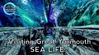 Visiting Great Yarmouth Sea Life Centre [upl. by Dnallor]