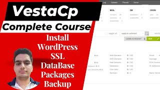 VestaCP Complete Course  Install Secure Optimize and Manage a Web Server  Mastering VestaCP [upl. by Templia]