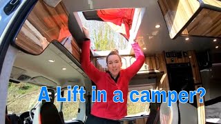 2020 Fiat Ducato 4 berth Racevan  Campervan Tour With Pop top amp a Lift [upl. by Ahsyla263]