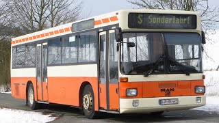 Sound Bus MAN SL 202  LIPRB 445  Brüggemeier Reisebüros und Omnibusse HornBad Meinberg [upl. by Fanya]