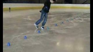 XISTH  Slalom Ice Skating Video [upl. by Beauvais]