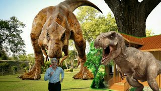 New Hollywood Dinosaur Movie 2024  Rescue Rexy  Trex Vs indominus rex  dinosaur  Ali Film [upl. by Ozen260]