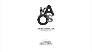 Linea Kaos accessori  Kaos range accessories [upl. by Colwell]