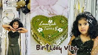 Layyus 5th Birthday✨✨ Masha Allah  Birthday Vlog Chummi Manu Vlogs  Malayalam [upl. by Haissi]