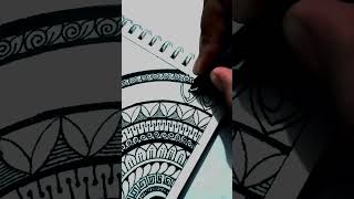 Creating Mandala Art A Journey Through Psychedelic Patterns [upl. by Nyllaf123]