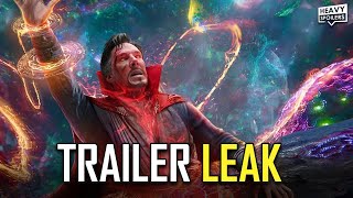 DOCTOR STRANGE In The Multiverse of Madness Official Trailer Leak  Description amp Easter Eggs [upl. by Arratahs]