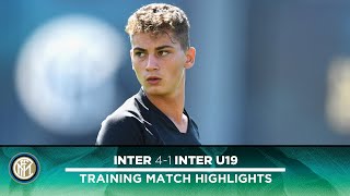 INTER 41 INTER PRIMAVERA  TRAINING MATCH HIGHLIGHTS  Sebastiano Espositos brace [upl. by Elak66]