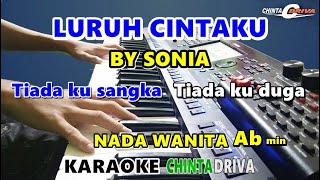 karaoke luruhnya cintaku sonia nada wanita Abmin kn7000 [upl. by Lugo908]