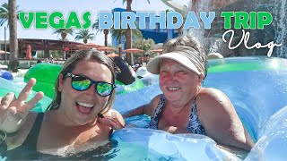 Vegas Birthday Trip  VLOG [upl. by Aisetal639]