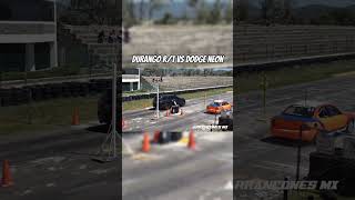 Durango RT vs Dodge Neon arrancones [upl. by Eladal880]