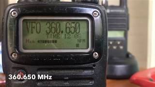 Review HT Yaesu VX7R Monitor Scanning [upl. by Roddy]