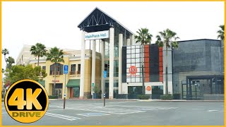 Driving Tour of MainPlace Mall Shopping mall1 Santa Ana 4K [upl. by Carnes]