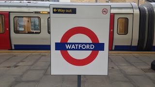 London Underground  Metropolitan line S8 Stock  semifast Baker Street ➡️ Watford [upl. by Arin655]