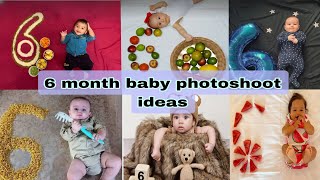 latest 6 month baby photoshoot ideas । diy baby photoshoot ideas। 6 month baby photoshoot ideas [upl. by Teddy]