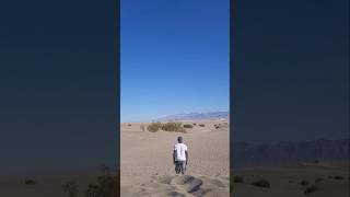 Mesquite Flat Sand Dunes California named after the mesquite tree which grows in the area [upl. by Sezen]