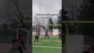 championship football game winner football footballclip shorts [upl. by Lombard]