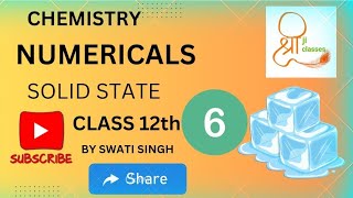 QUESTIONS SOLID STATE CHEMISTRY BYSWATISINGHAshreejiclasses176 [upl. by Ahsenak321]